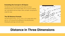 Distance Formula for Math Class PPT