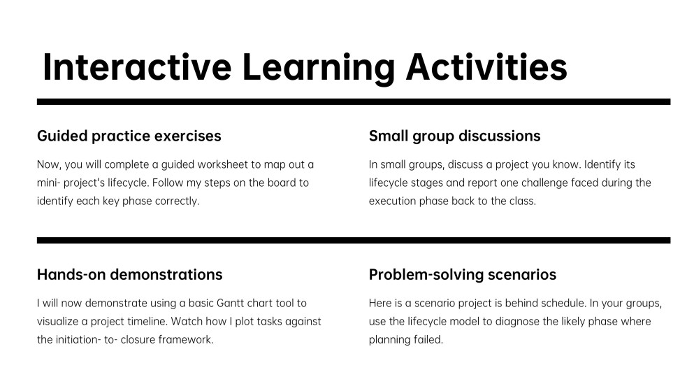 Student Daily Class Agenda PPT