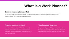 Weekly Work Planner PPT