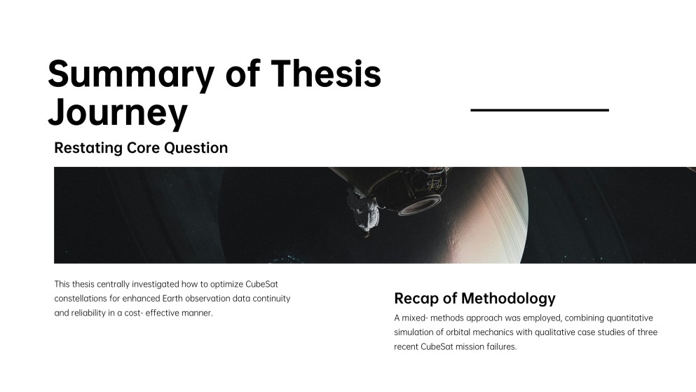 Space Studies Thesis Presentation