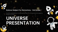 Introducción al Universo para una presentación de primaria