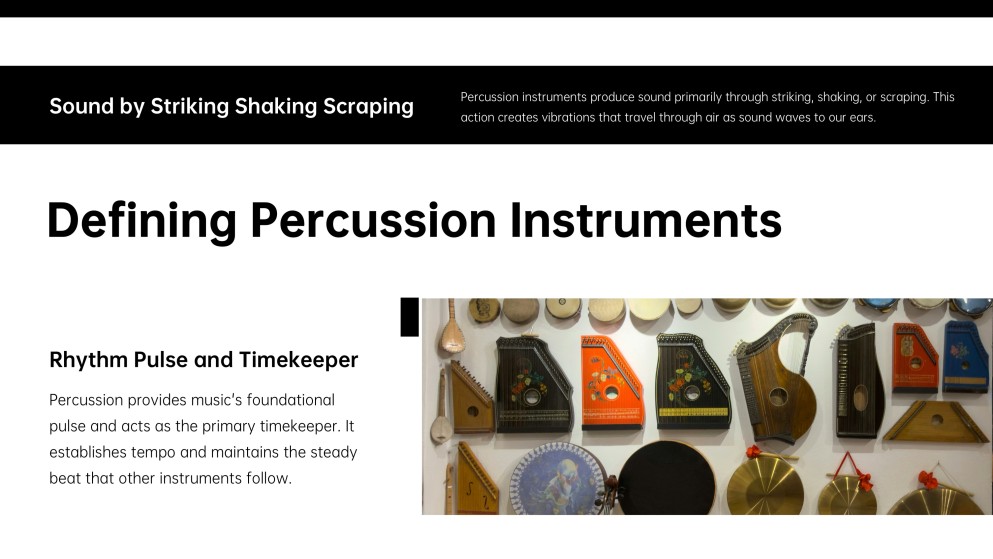 Introduction to Musical Instruments Presentation
