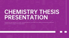 Chemistry Thesis Defense Presentation