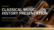 Classical Music History Class Presentation