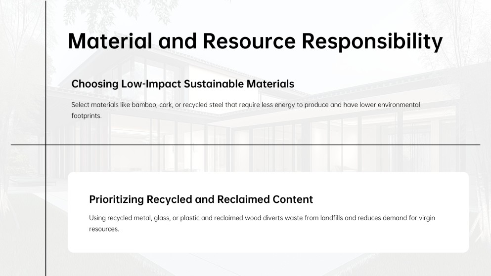 Sustainable Architecture Introduction Presentation