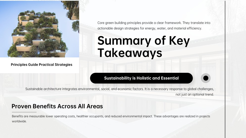 Sustainable Architecture Introduction Presentation