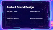 Präsentation für ein Game-Design-Pitch Deck