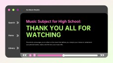 Präsentation unserer Musik-Playlists