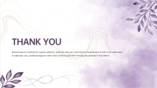 Nature Style Aesthetic Newsletter Presentation