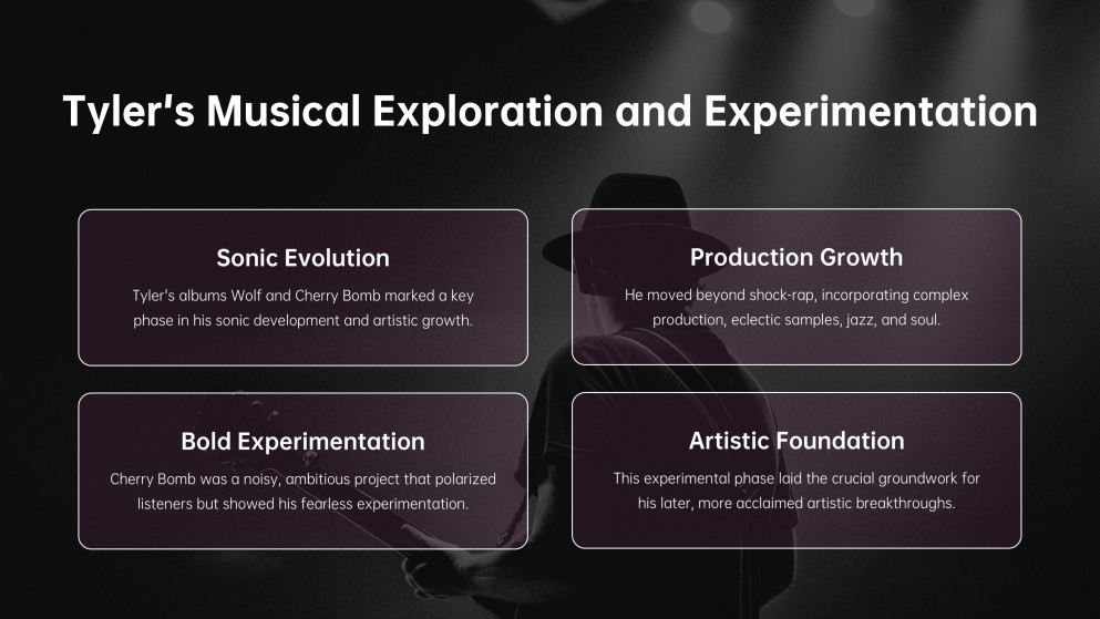 Musical Artist Portfolio Presentation