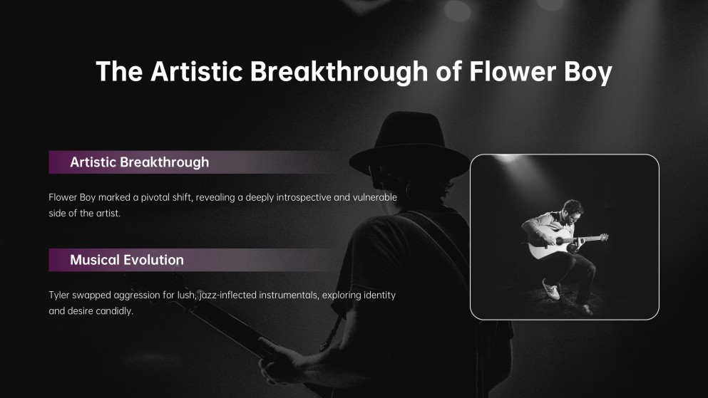 Musical Artist Portfolio Presentation