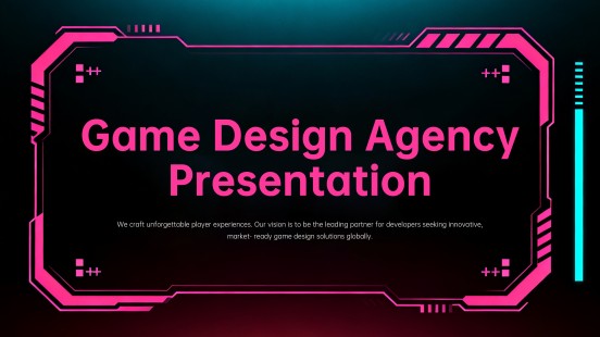 Game Design Agency Launch Presentation