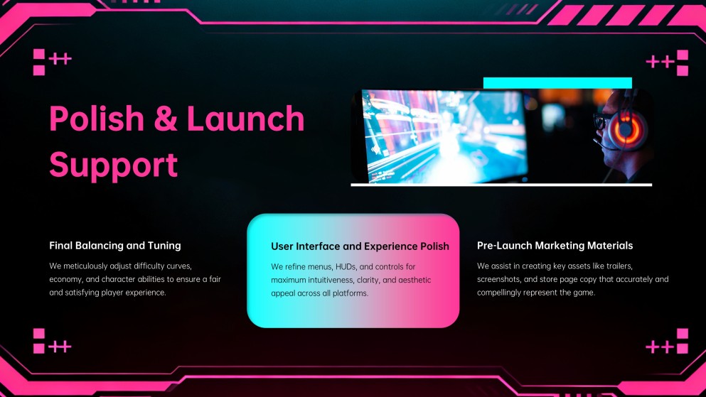 Game Design Agency Launch Presentation