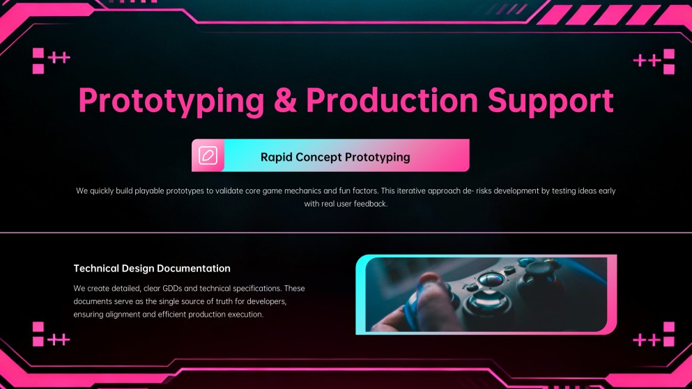 Game Design Agency Launch Presentation