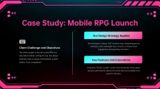 Game Design Agency Launch Presentation