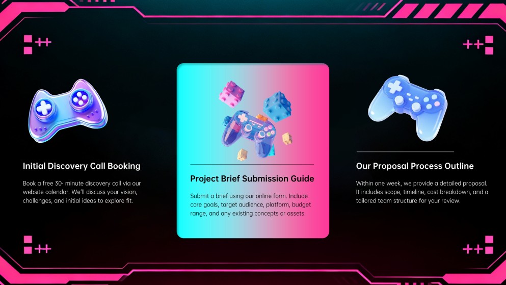 Game Design Agency Launch Presentation