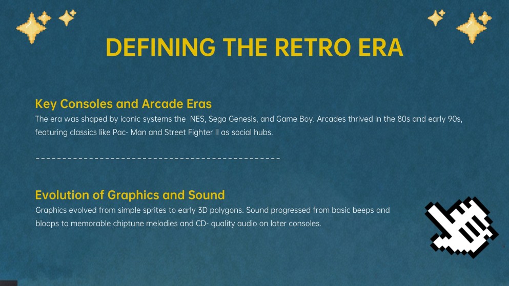 Retro Video Games Newsletter Presentation