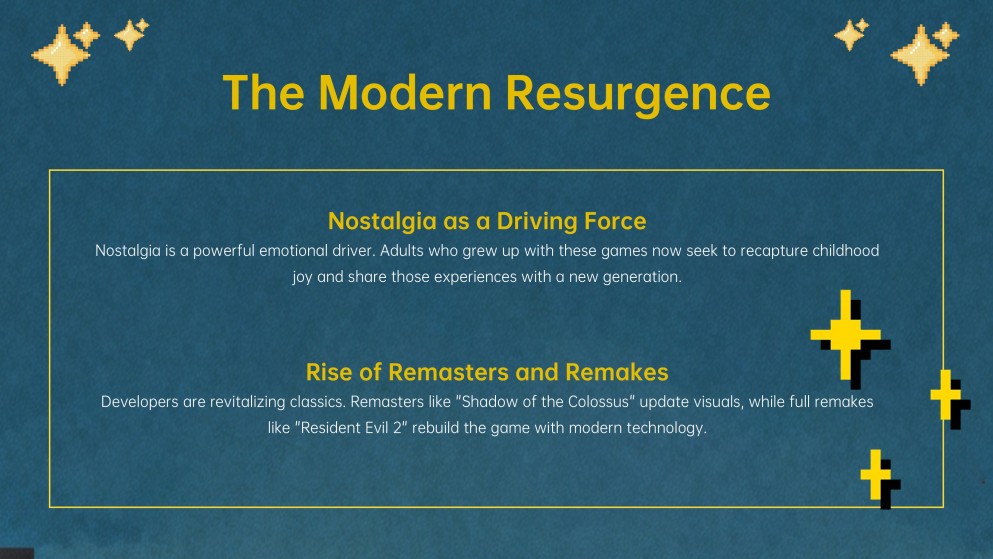 Retro Video Games Newsletter Presentation
