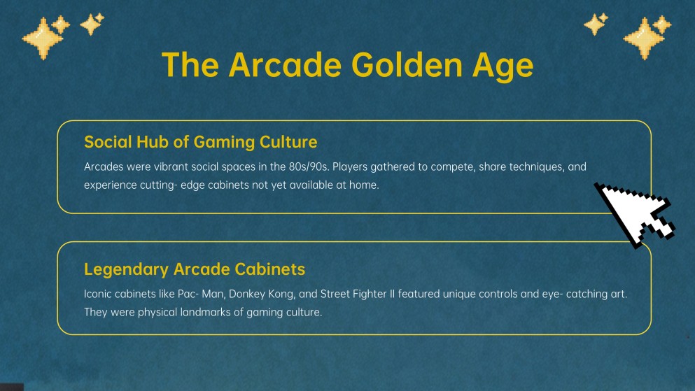 Retro Video Games Newsletter Presentation