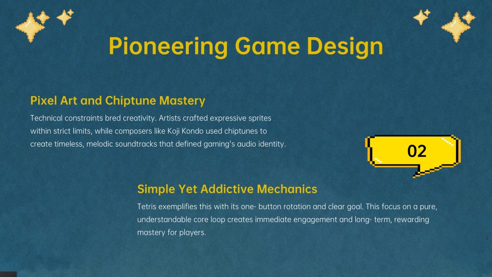 Retro Video Games Newsletter Presentation
