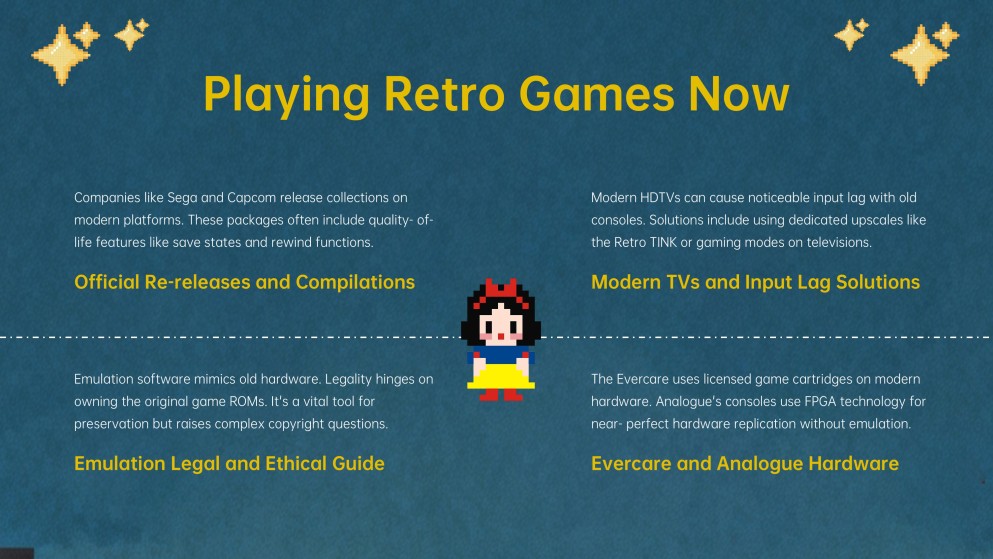 Retro Video Games Newsletter Presentation