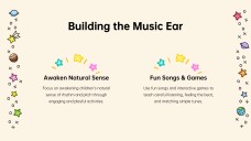 Music Subject for Pre-K Presentation