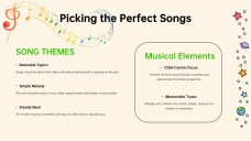 Music Subject for Pre-K Presentation