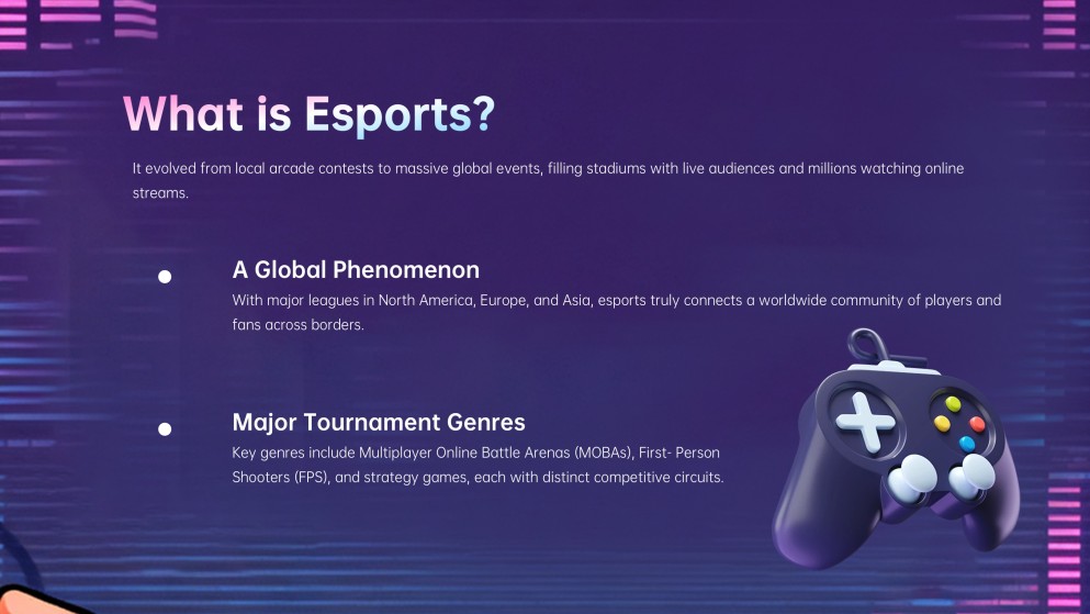 Video Games Competition Newsletter Presentation