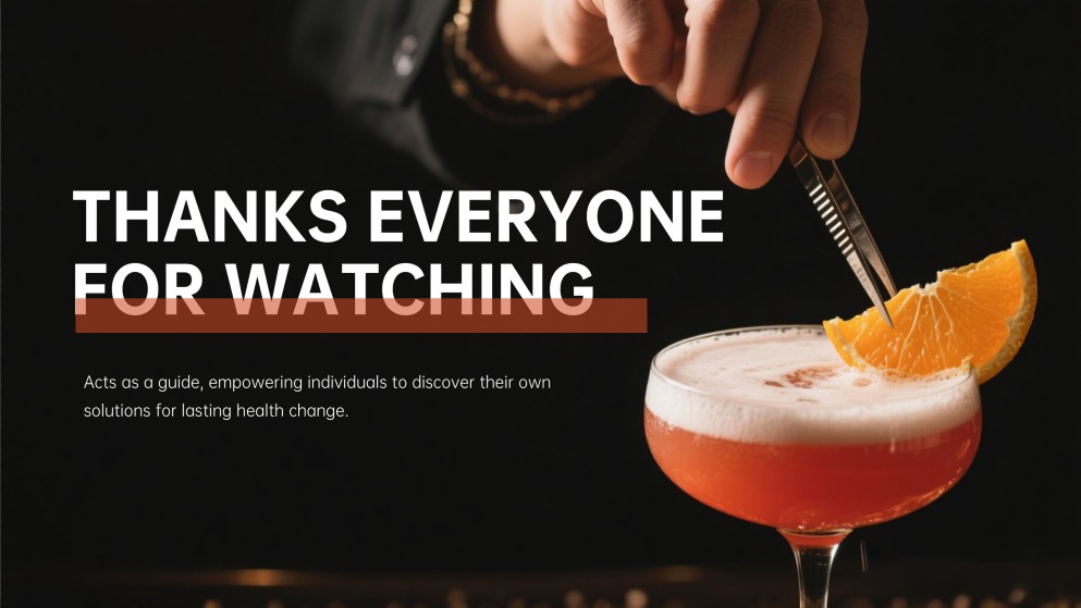 Food & Beverage Meeting Presentation