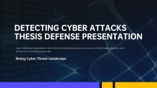 Verteidigung der Masterarbeit: Erkennung von Cyberangriffen