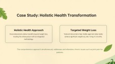 Healthy Nutrition Coach Portfolio Presentation
