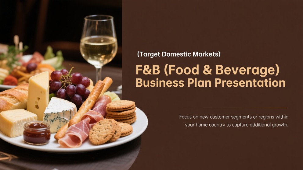 Presentasi Rencana Bisnis Makanan & Minuman