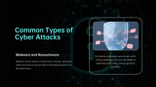 Cybersecurity Infographics for Presentation