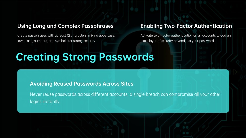 Cybersecurity Infographics for Presentation