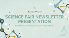 Science Fair Newsletter Presentation