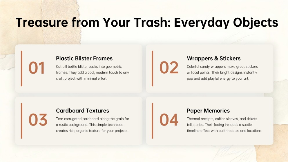 Scrapbook Style Wrapped Theme Presentation