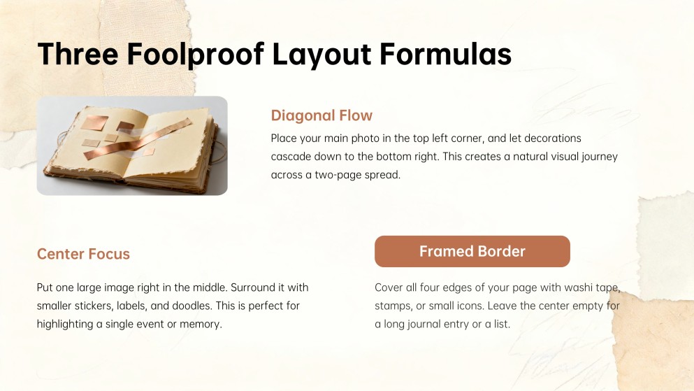 Scrapbook Style Wrapped Theme Presentation