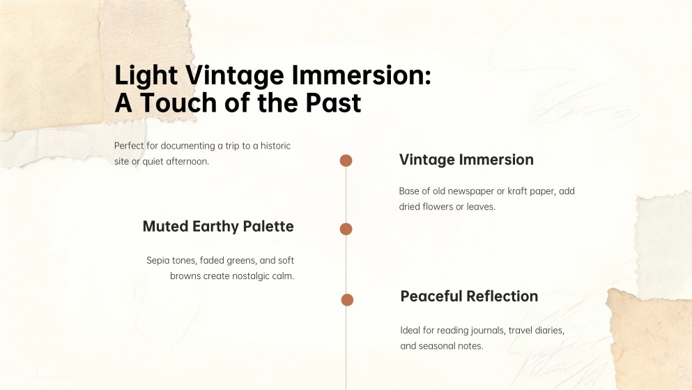 Scrapbook Style Wrapped Theme Presentation