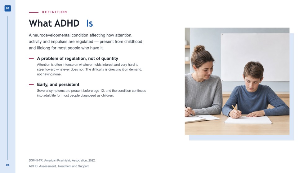 Understanding ADHD Lecture Presentation