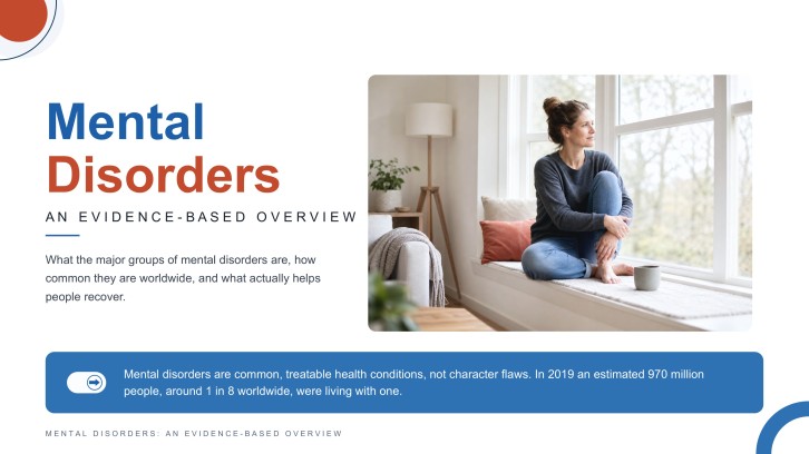 Mental Disorders Overview Presentation