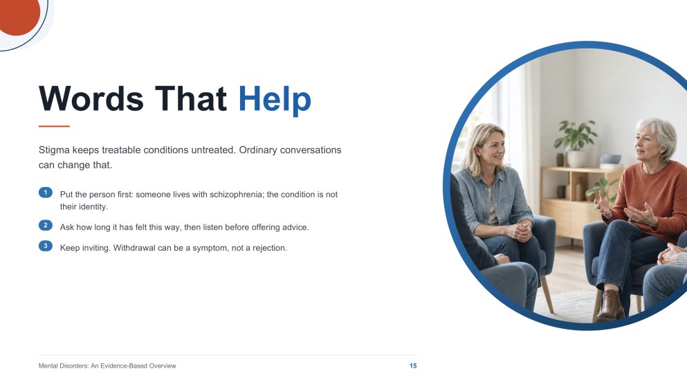 Mental Disorders Overview Presentation