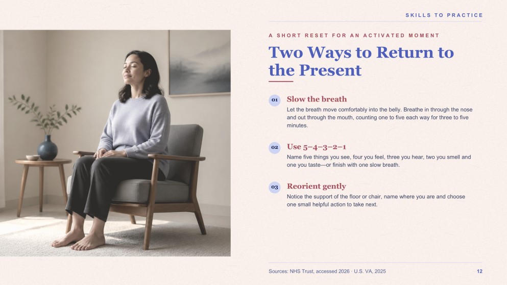 Anxiety Treatment Center Promotion Presentation