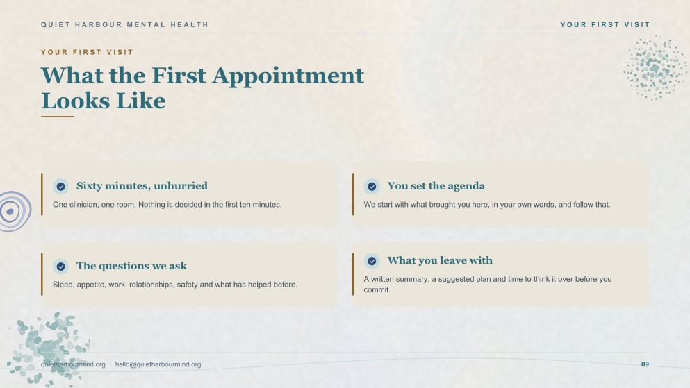 Mental Health Clinic Introduction Presentation