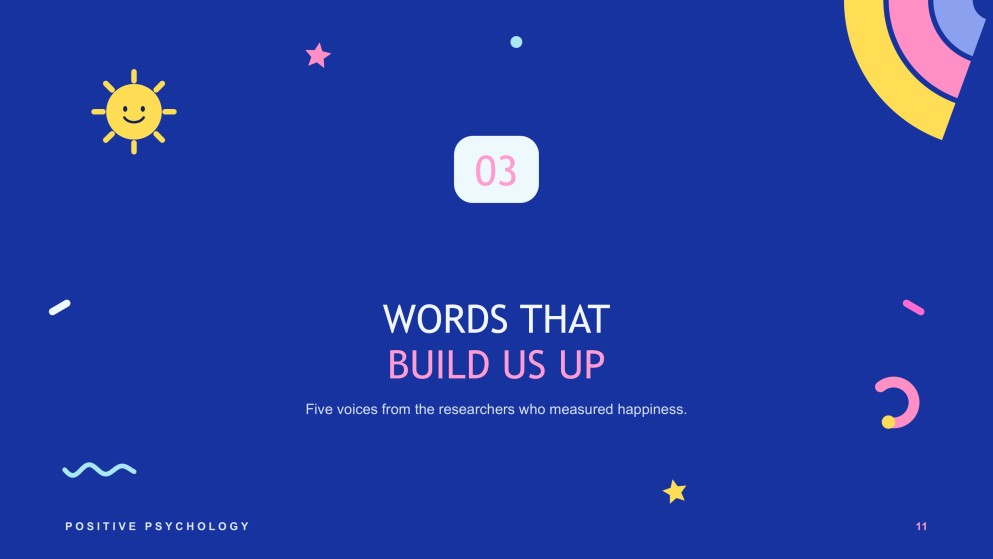 Positive Psychology Lesson Presentation