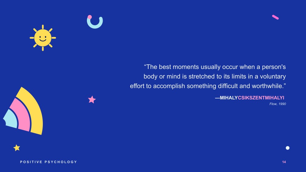 Positive Psychology Lesson Presentation