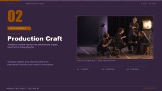 Spécialisation en cinéma et audiovisuel pour une présentation universitaire