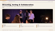 Spécialisation en cinéma et audiovisuel pour une présentation universitaire