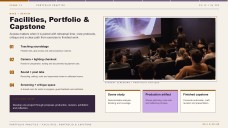 Spécialisation en cinéma et audiovisuel pour une présentation universitaire