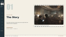 Präsentation eines Projektvorschlags für ein Filmskript