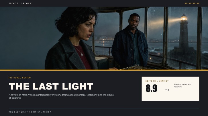 Präsentation einer Filmkritik
